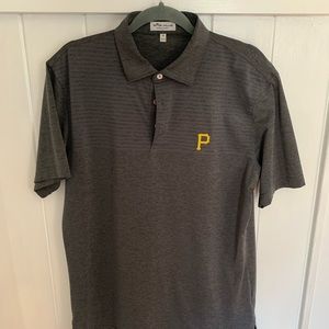 Peter Millar Summer Comfort Polo Pittsburgh Pirates medium